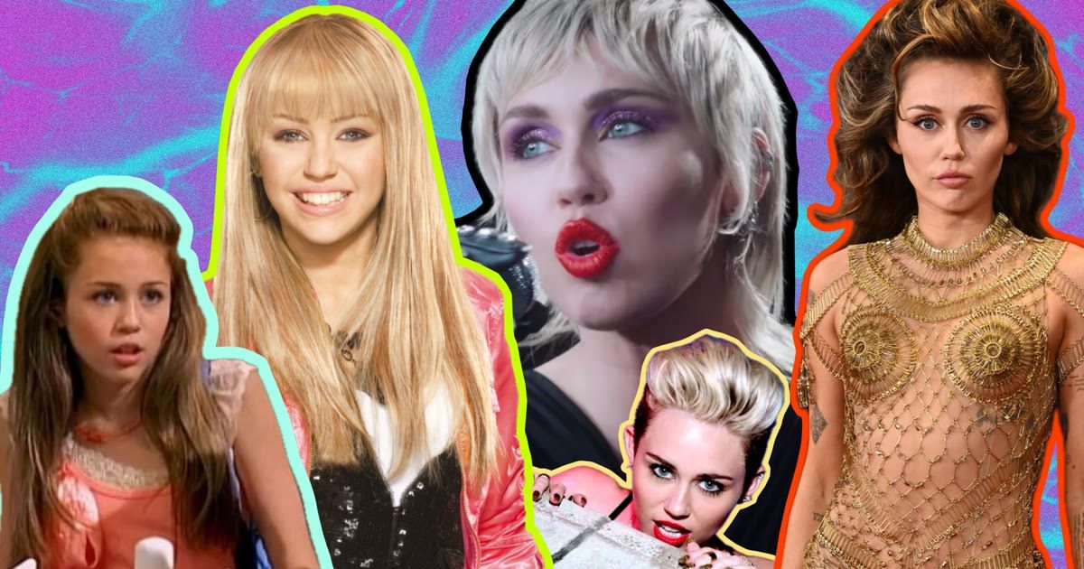 From Disney to Grammys Miley Cyrus' transformation through the years