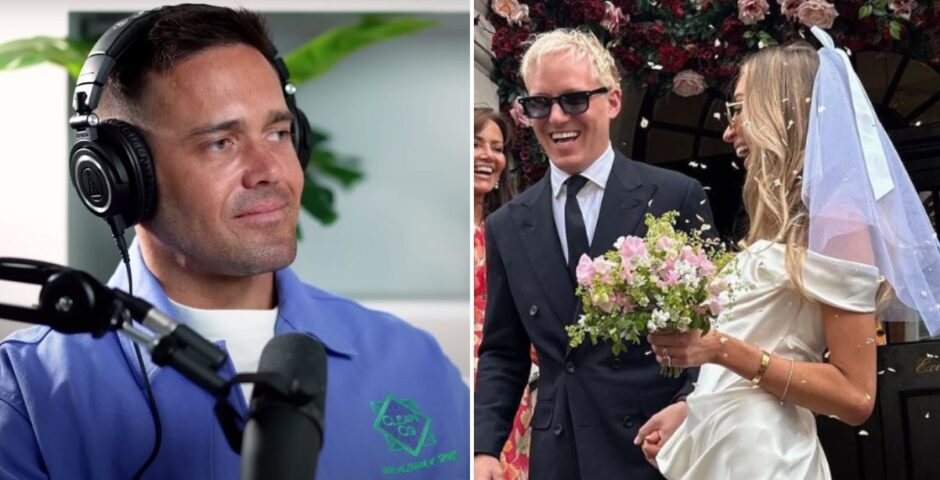 Spencer Matthews Jamie Laing wedding not invited