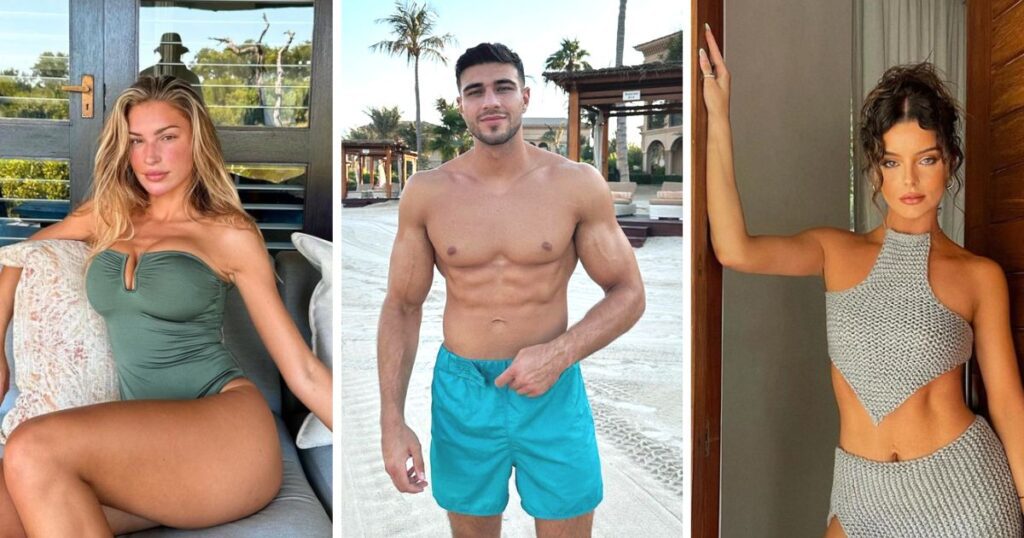 Tommy Fury Maura Higgins Zara McDermott