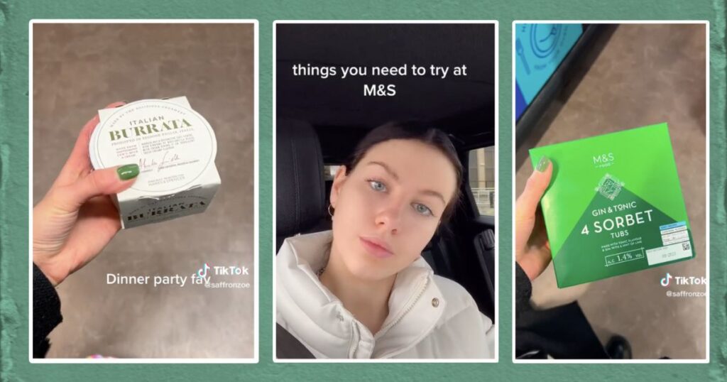 Marks and Spencer TikTok