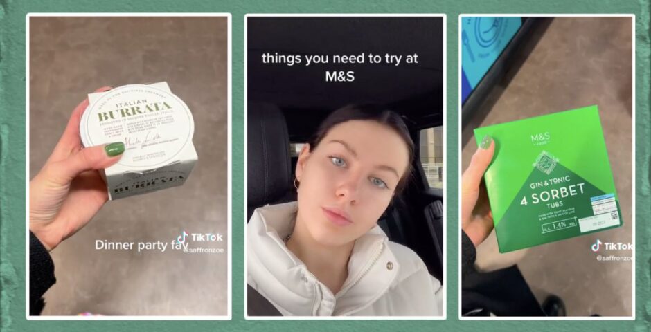 Marks and Spencer TikTok