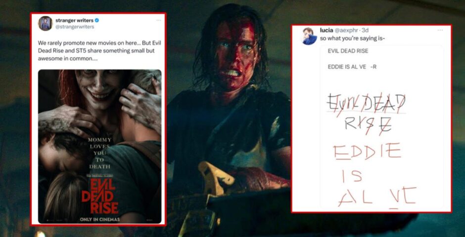 Stranger Things Evil Dead Rise