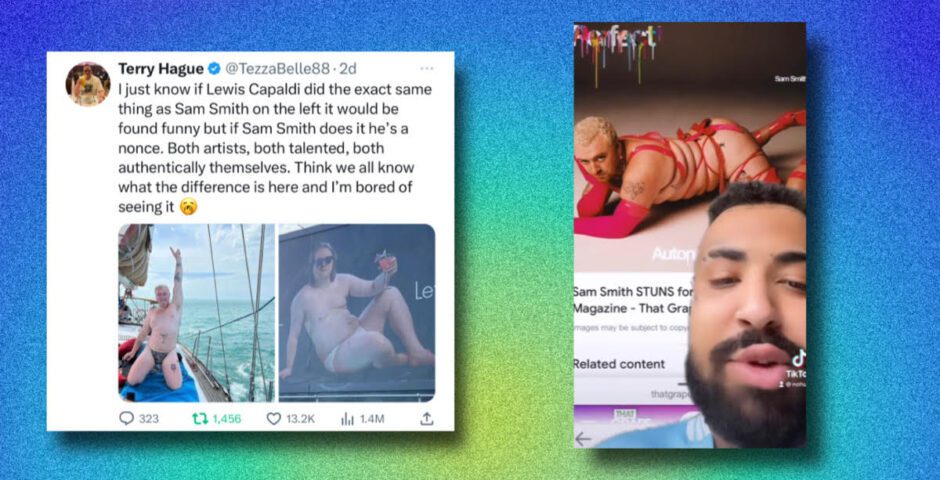 Sam Smith hypocrisy