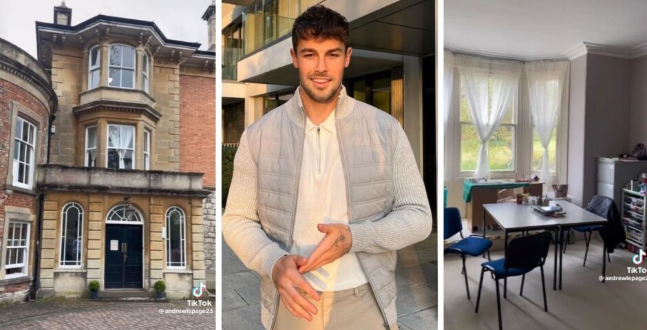 Love Island Andrew's home