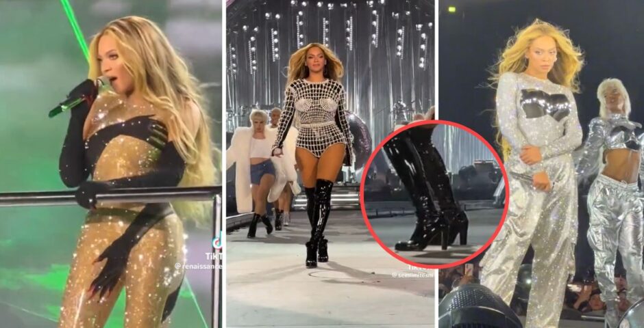 Beyoncé injury foot surgery