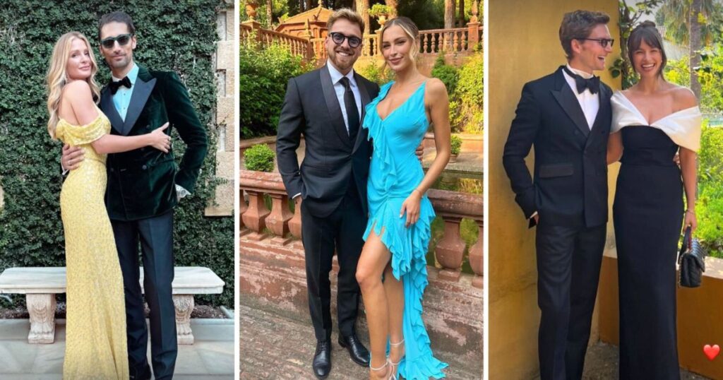 Jamie Laing Sophie Habboo wedding outfits