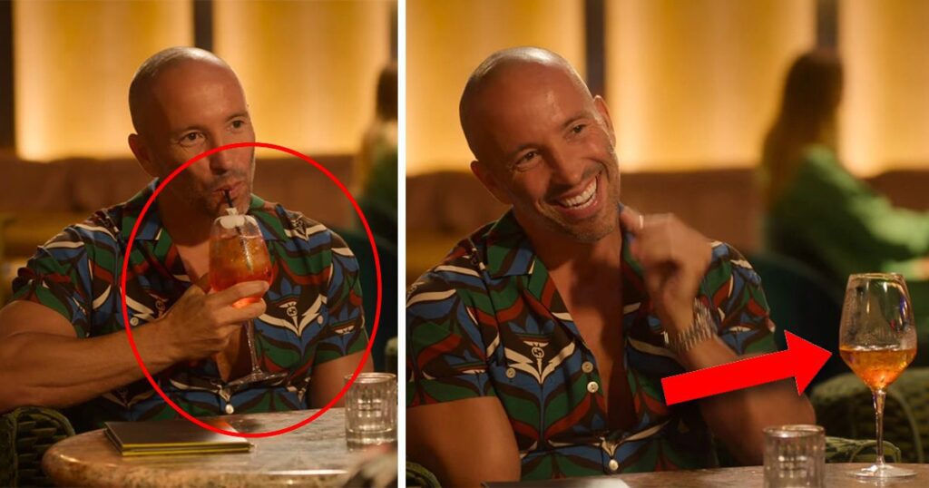 Staged editing error in season six of Selling Sunset on Netflix