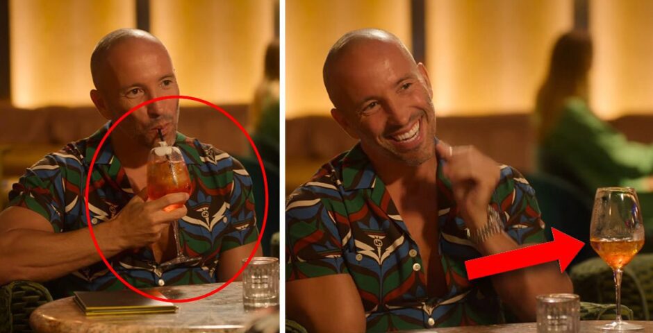 Staged editing error in season six of Selling Sunset on Netflix