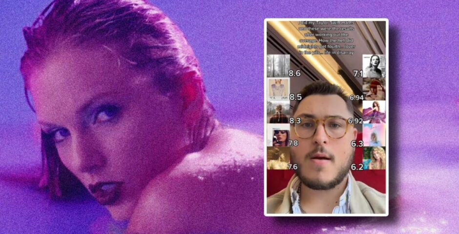 Taylor Swift mathematical ranking TikTok