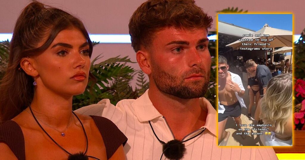 Love Island 2023, Tom and Samie