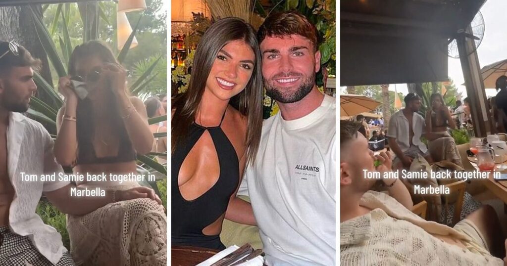 Love Island 2023 finalists Tom and Samie seen back together in TikTok