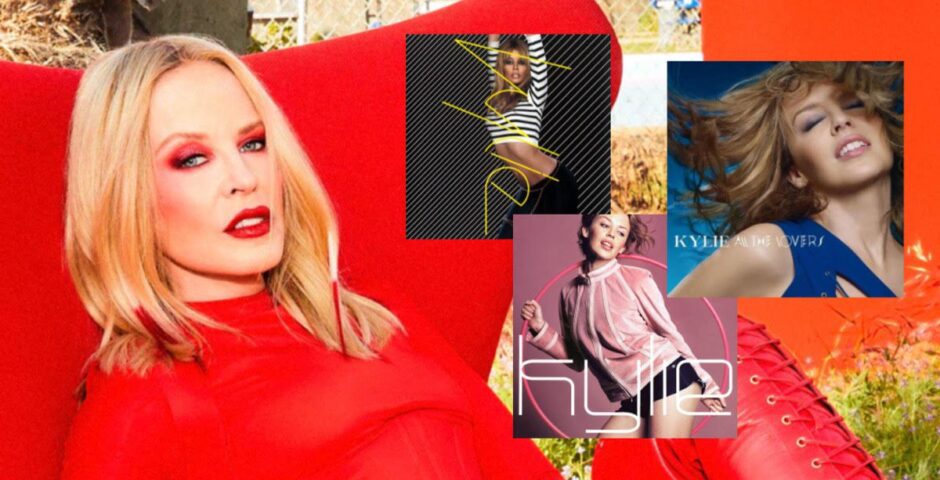 Kylie lead singles ranked
