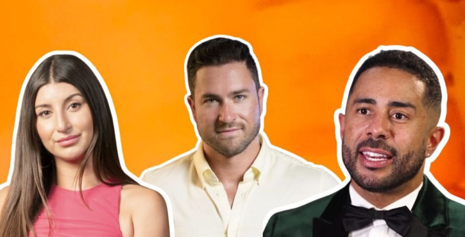 Claire, Harrison and Adam of MAFS Australia fame