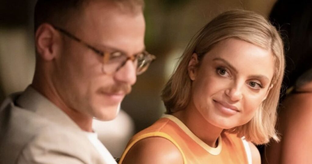 Pictured is Domenica and Jack on MAFS Australia