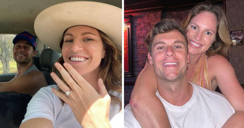 MAFS Australia groom Ryan Gallagher with his fiancee Emily Seebohm