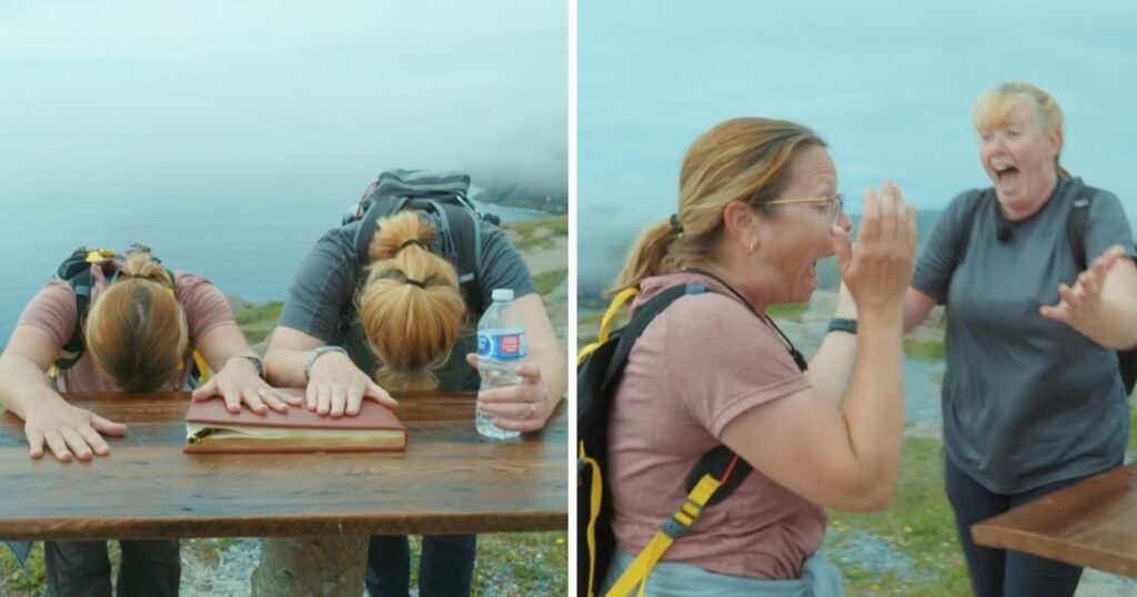 Tricia husband Race Across the World