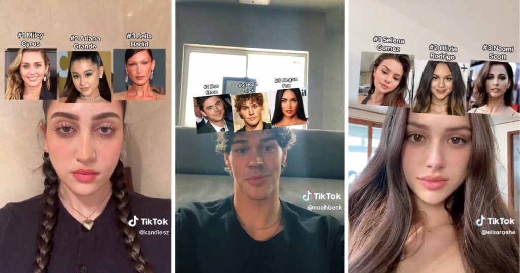 Celebrity lookalike filter