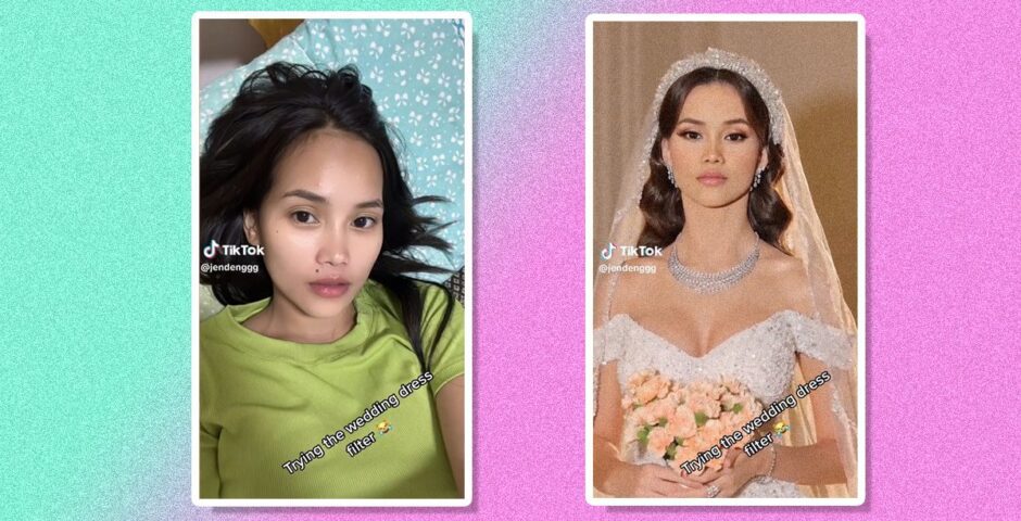 wedding dress filter