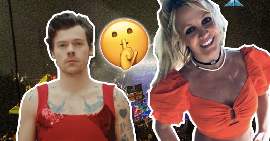 glastonbury festival 2023 secret performers harry styles britney spears
