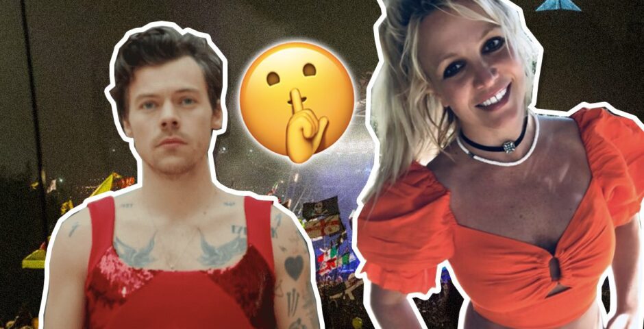 glastonbury festival 2023 secret performers harry styles britney spears