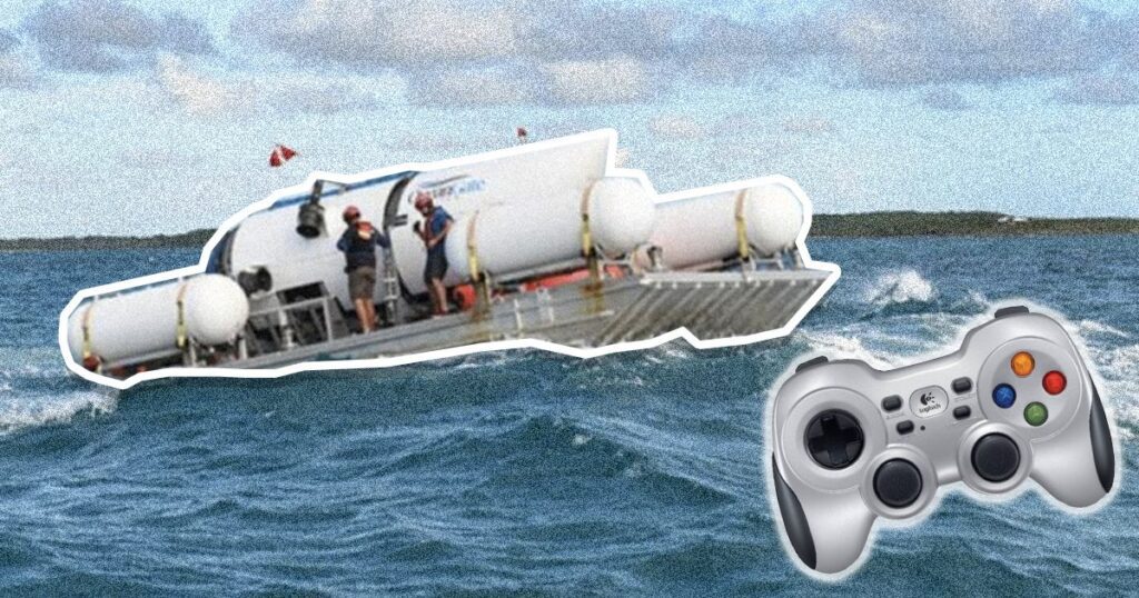 missing submarine controller oceangate titan titanic