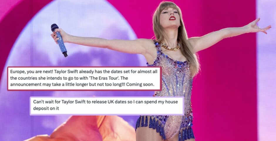 Taylor Swift UK tour EU