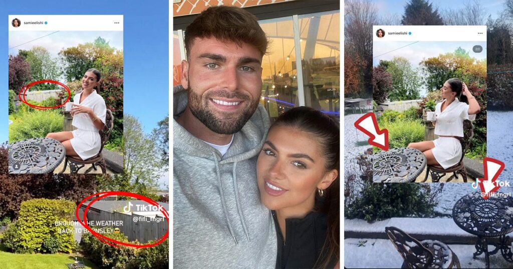 TikTok evidence Tom and Samie from Love Island 2023 are back together