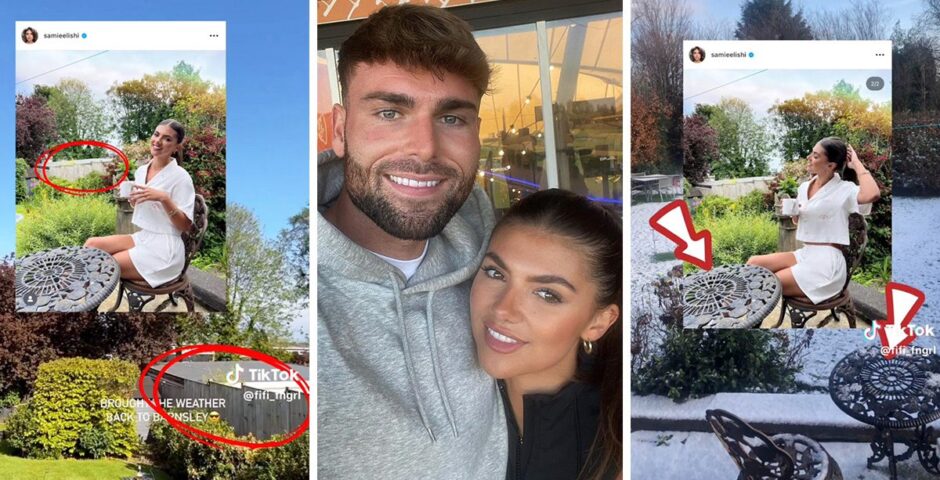 TikTok evidence Tom and Samie from Love Island 2023 are back together