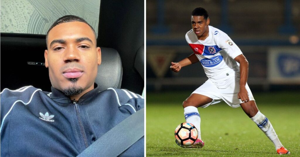 tyrique love island football lewes fc dartford fc