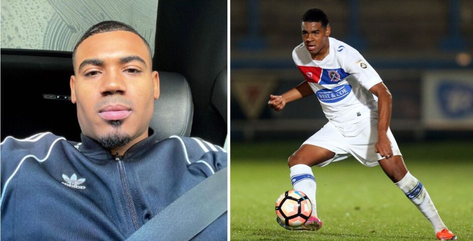 tyrique love island football lewes fc dartford fc