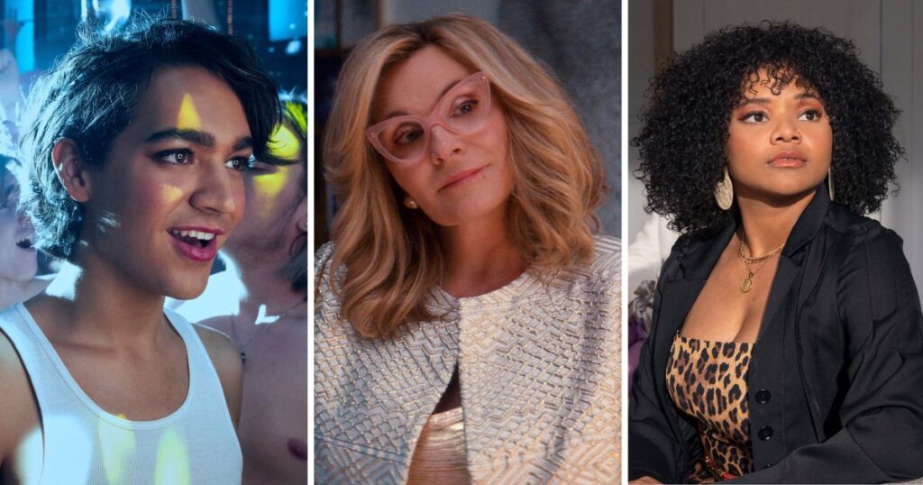 Glamorous Netflix cast