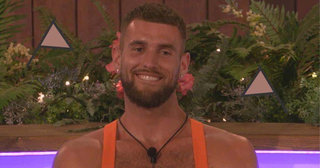 Love Island beige flag