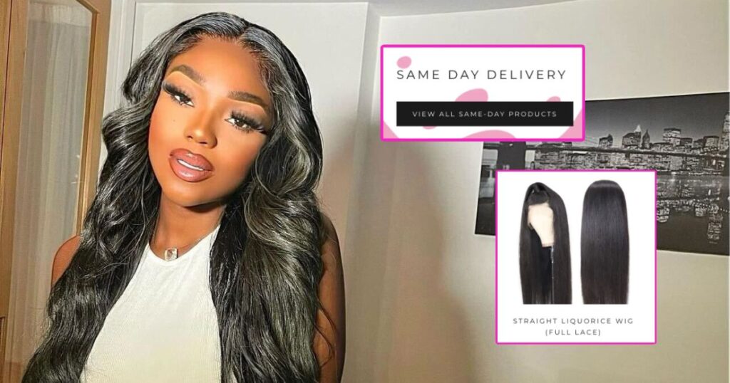 Whitney wig Love Island