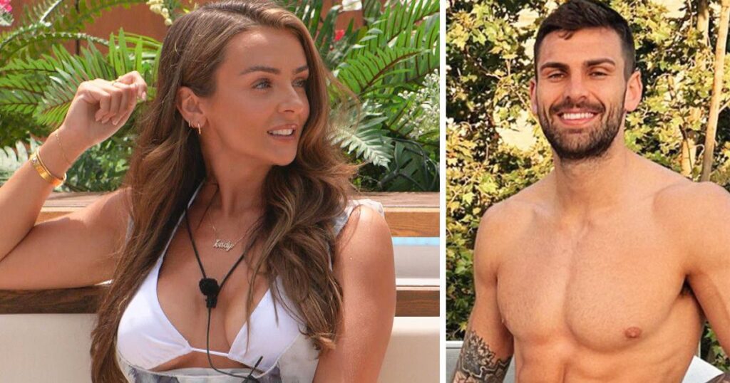 Love Island stars Kady McDermott and Adam Collard