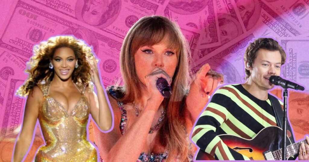 taylor swift tour earnings
