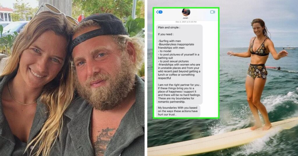 jonah hill texts messages