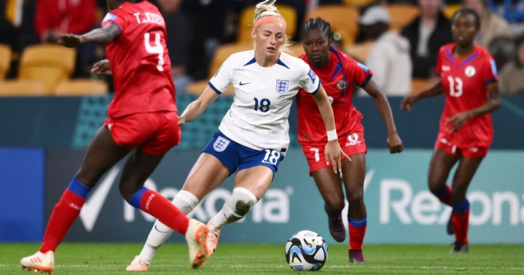England Denmark game Women's World Cup