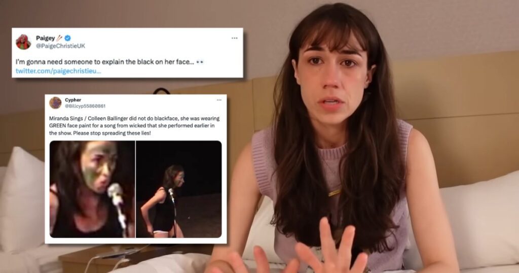 Colleen Ballinger blackface
