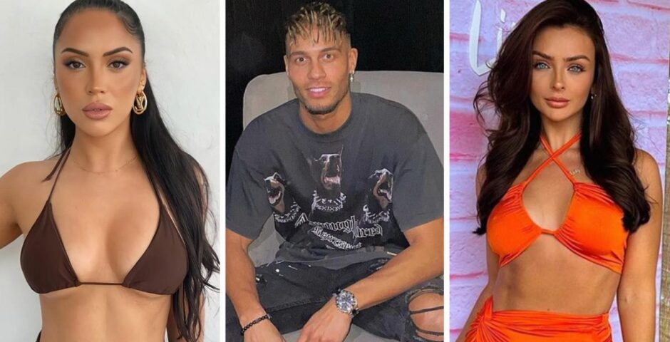 Love Island Ouzy Kady set up split