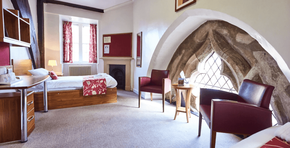 A boujee uni room at Durham
