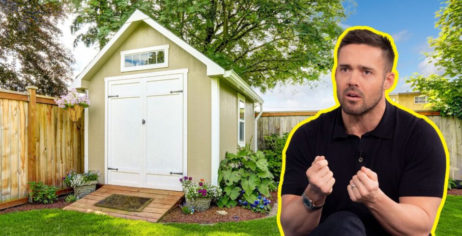 Spencer Matthews shed