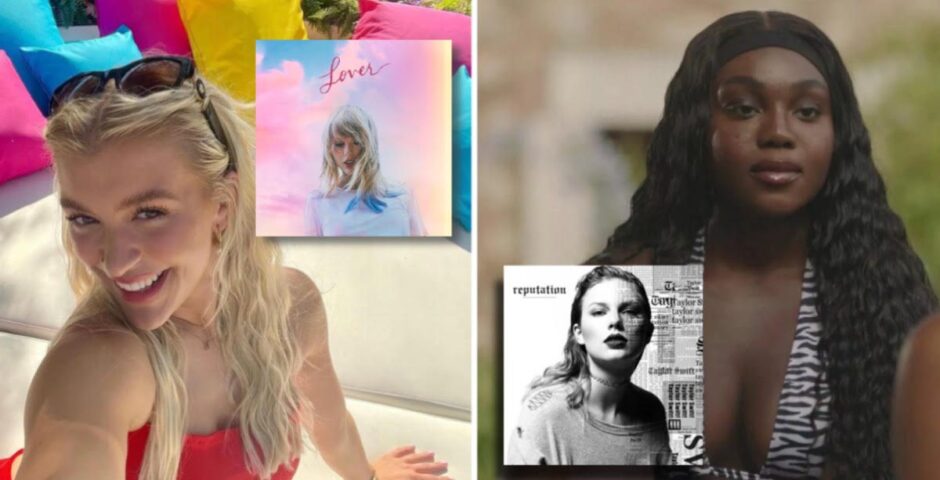 Love Island Taylor Swift albums