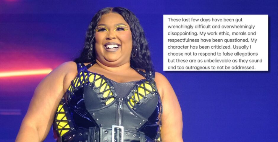 Lizzo allegations statement