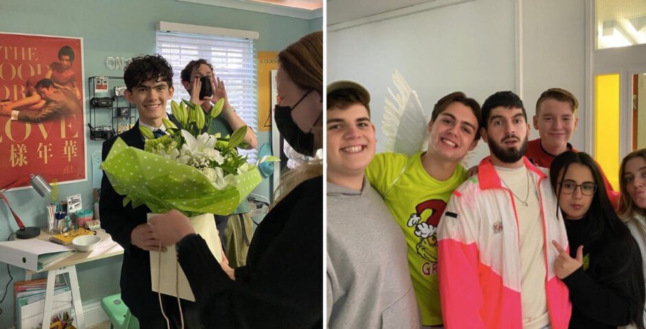 Heartstopper season two behind the scenes