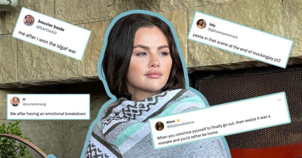 Selena Gomez blanket memes
