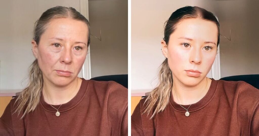 tiktok aged filter is accurate