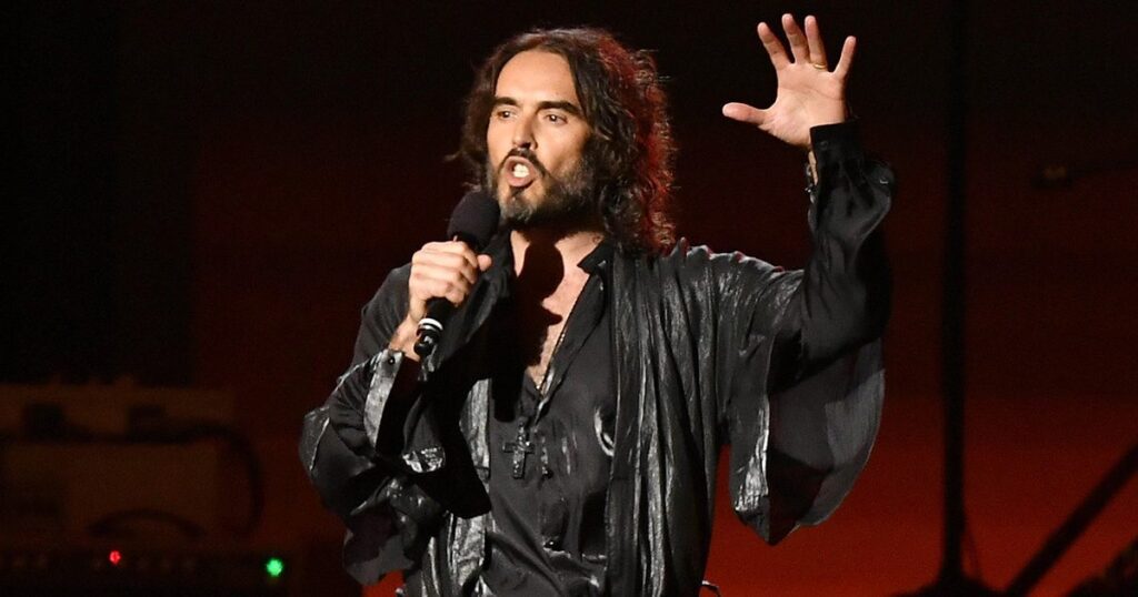 Inside the gig Russell Brand held on Saturday as rape and sexual assault allegations aired on Dispatches