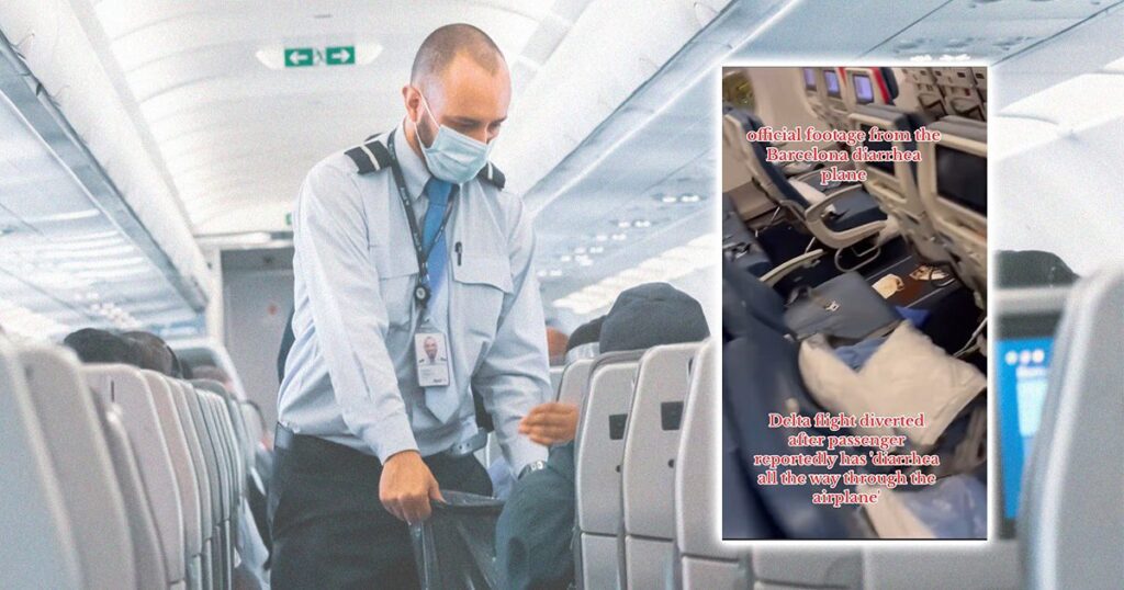 Delta Air Lines poop plane diarrhoea story explained