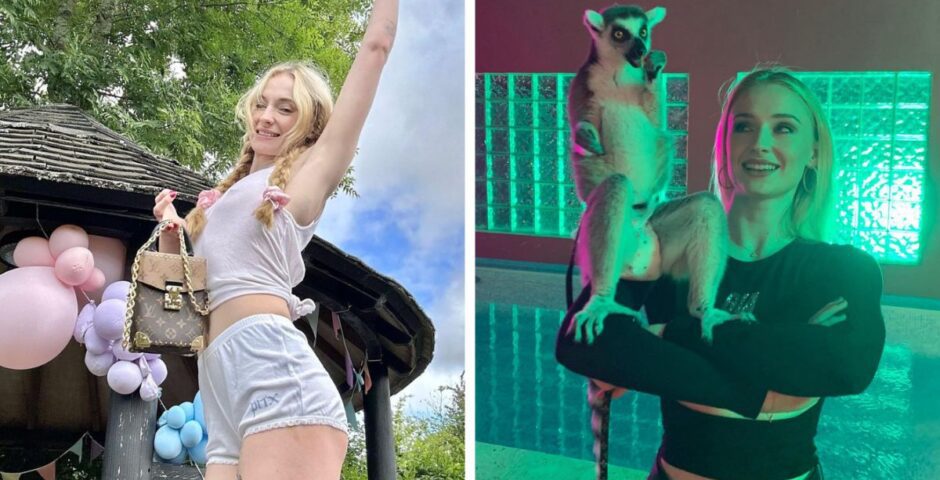 sophie turner party life