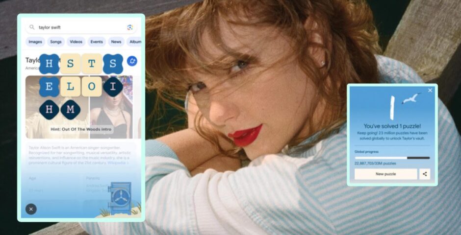 Taylor Swift Google vault 1989